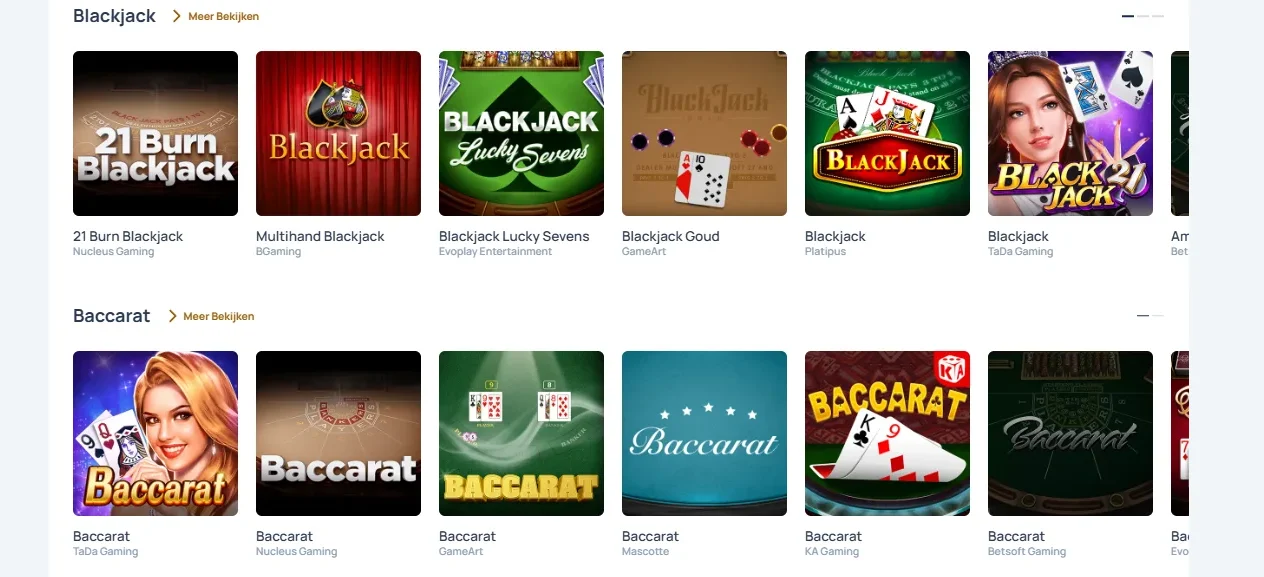 spindog casino Tafelspellen