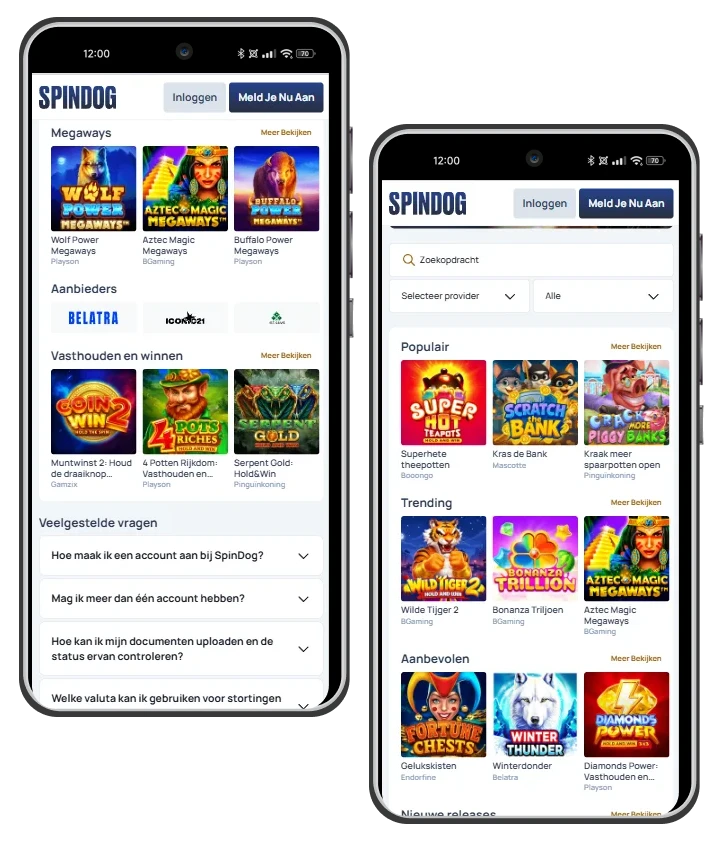 spindog casino mobversion
